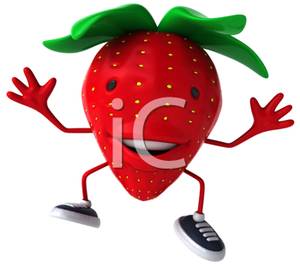 300x267 Strawberry Clip Art