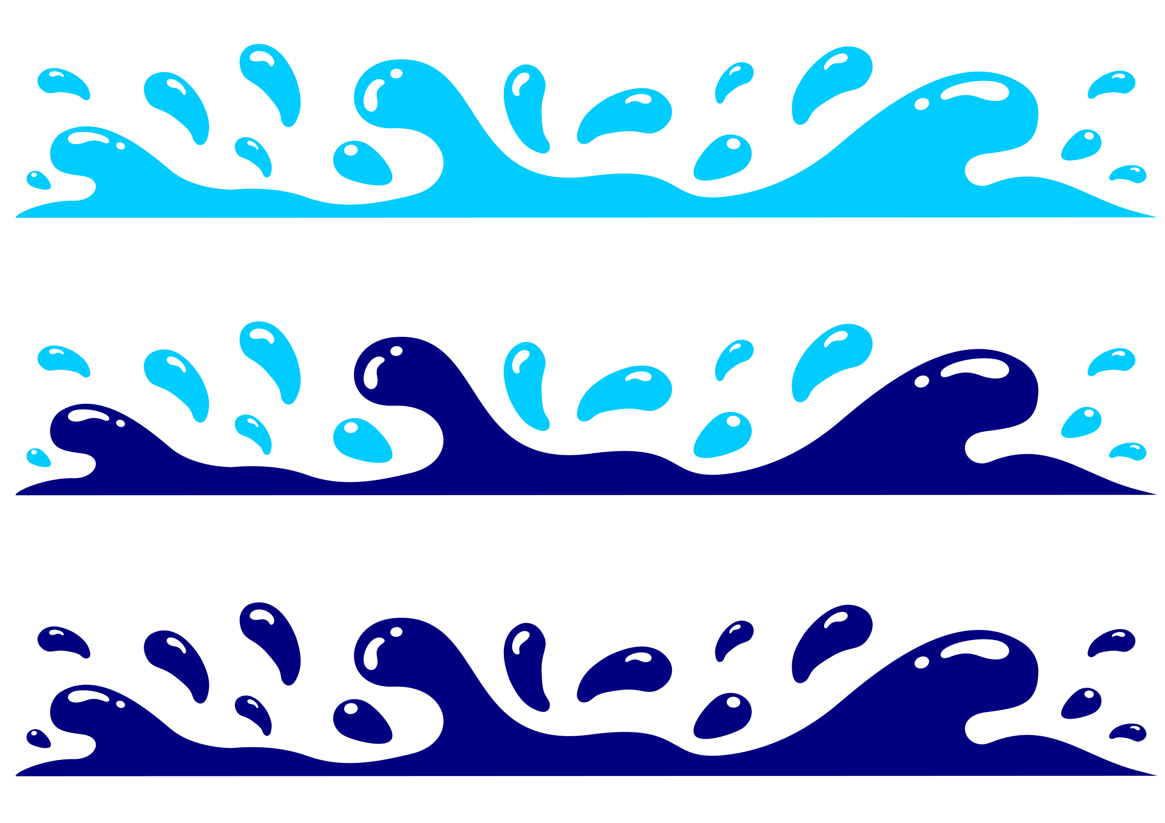 2400x1696 Stream Clipart Water Border