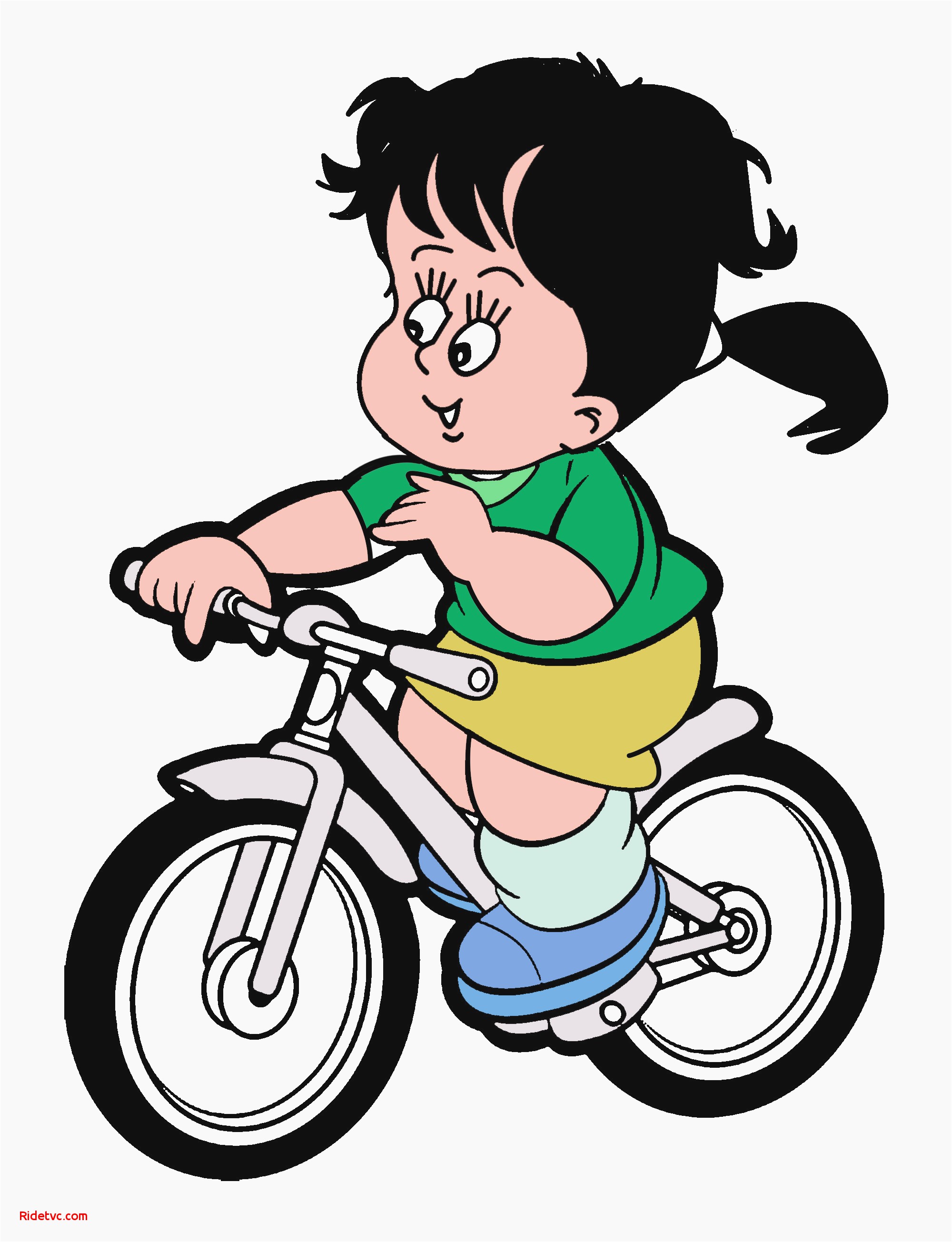 2000x2609 New Ideas For Free Cartoon Bicycle Clip Art