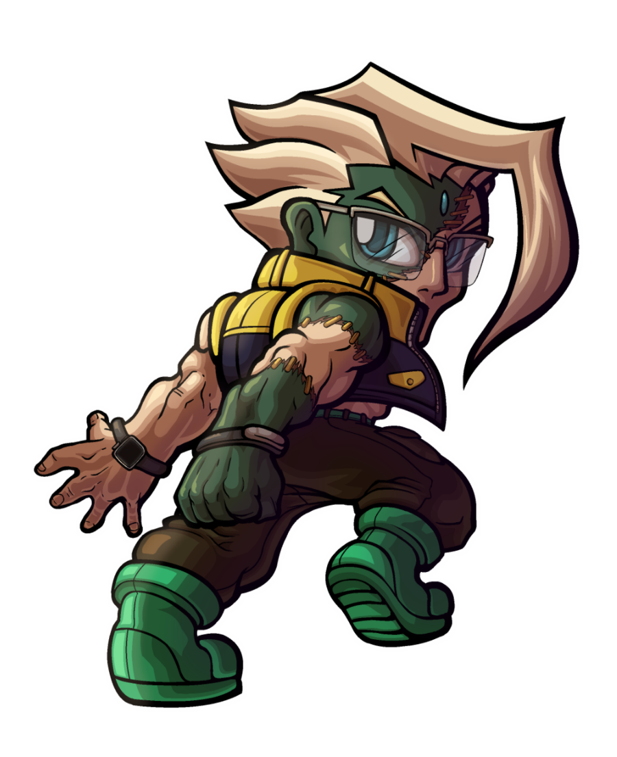 900x1105 Vector Street Fighter