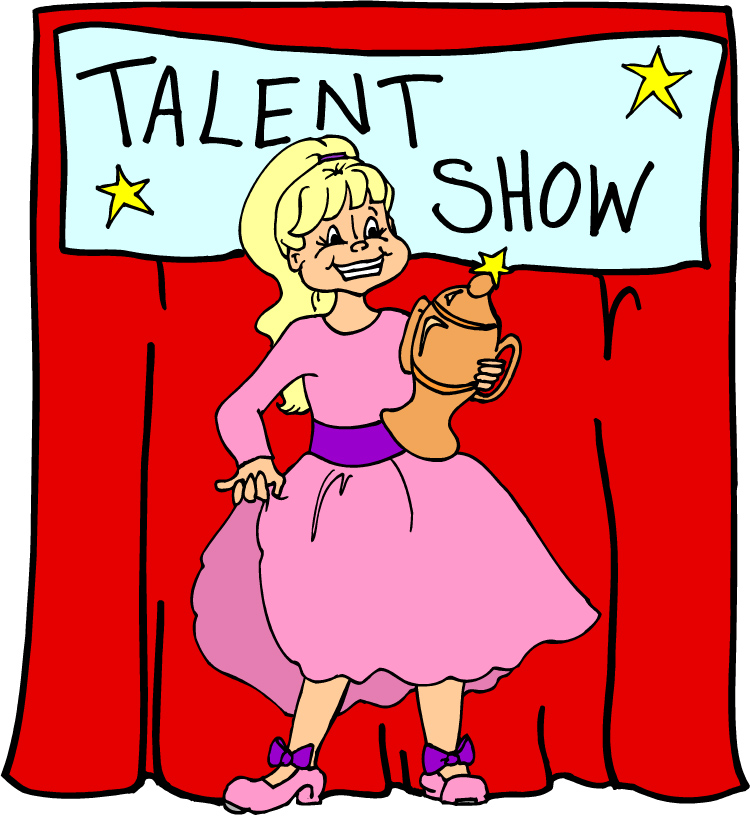 750x816 Clip Art Of Talent Show Clipart
