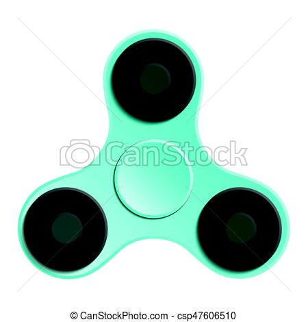 450x470 Hand Spinner Edc. Fidget Toy For Increased Focus, Stress Vector
