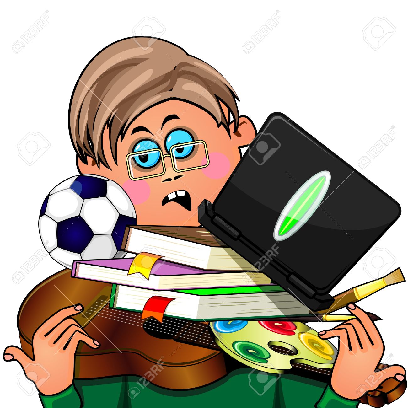 1300x1300 Nursing Student Stress Clipart