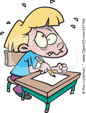 345x450 School Stress Clipart