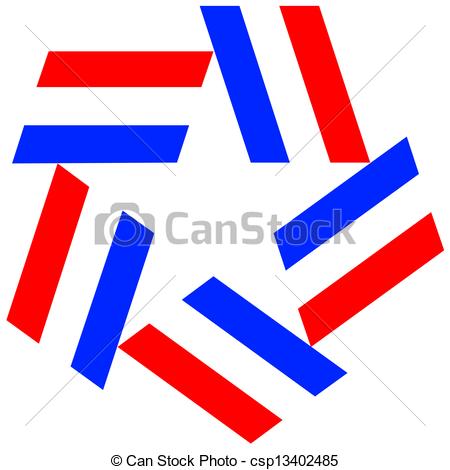 450x470 Star And Stripes, Background Vector