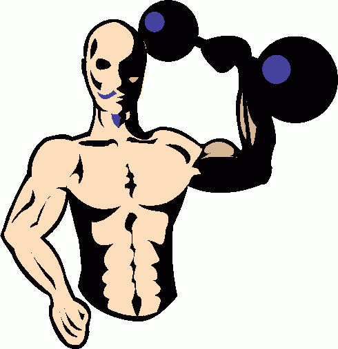 490x507 Strong Men Clipart
