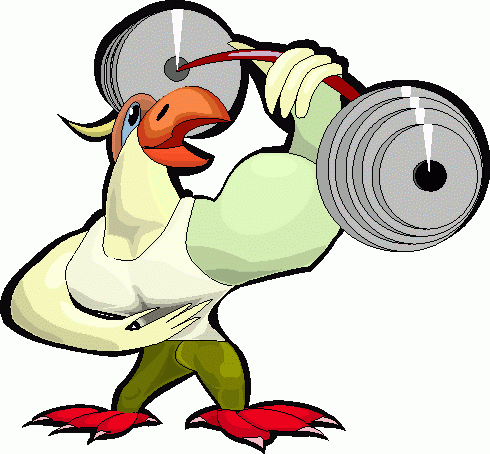 490x454 Strong Man Clip Art