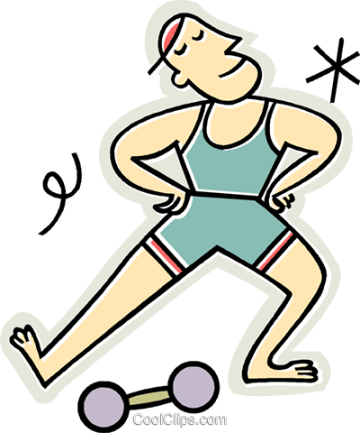 400x480 Strong Man Royalty Free Vector Clip Art Illustration Vc018987