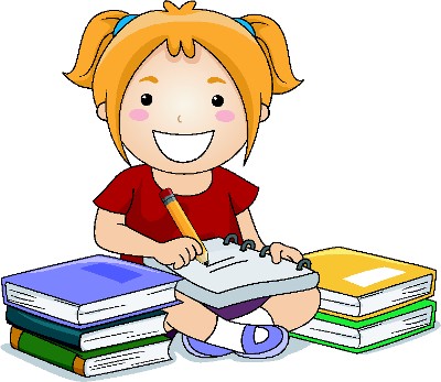 400x347 Students Writing Clipart How To Format Cover Letter