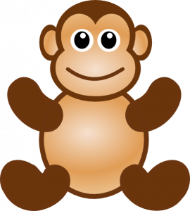 270x300 Stuffed Animal Clipart Monkey Toy Clip Art