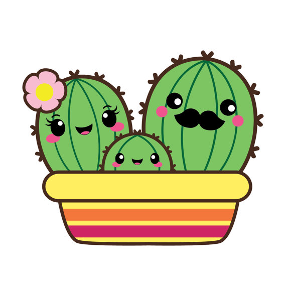 570x590 Cactus Clipart Kawaii Clip Art Valentine Clipart Kawaii Cactus