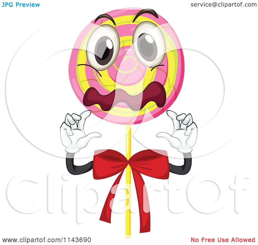 1080x1024 Cartoon Of A Candy Lolipop Sucker Mascot 3