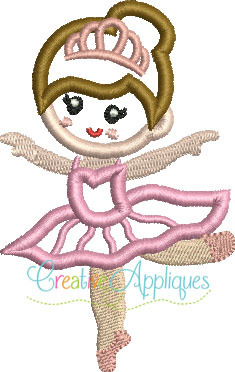 235x372 Sugar Plum Fairy Applique
