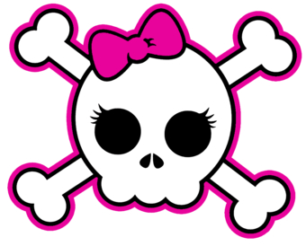 340x274 Sugar Skull Clipart Creepy