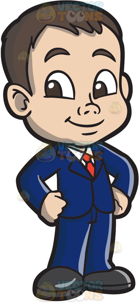 471x1024 Clipart Boy In Suit Businessman Image Cliprt Illustration