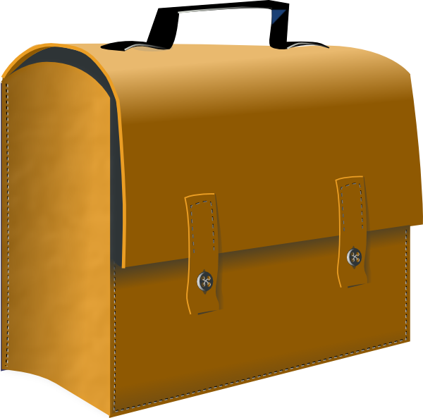 600x593 Business Suitcase Clipart