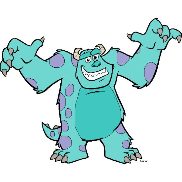600x600 Sully Liked On Polyvore Featuring Disney Polyvore