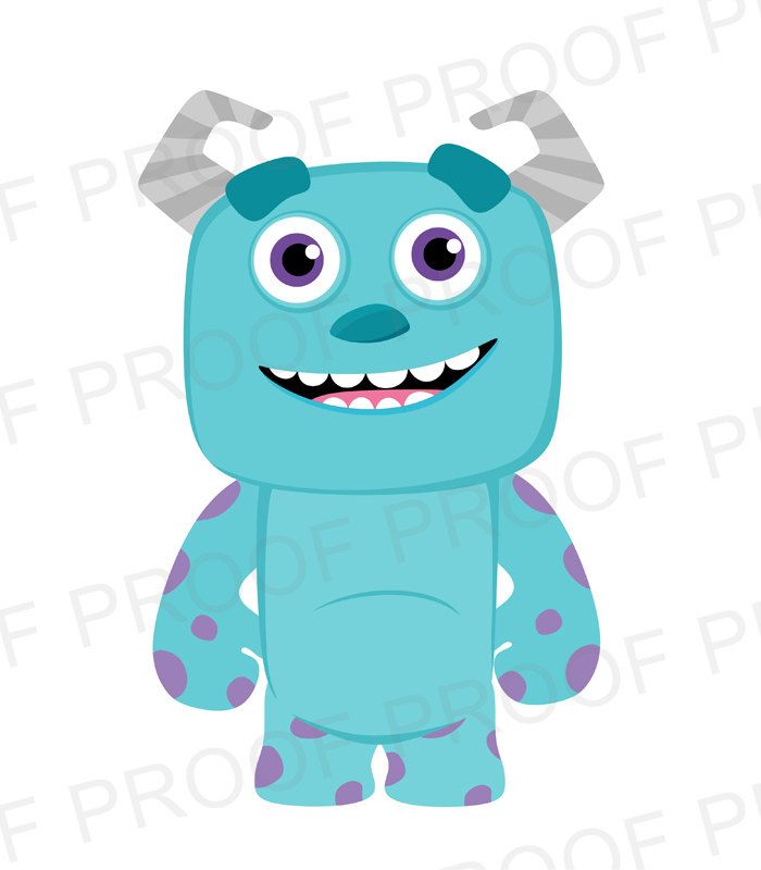 700x800 Instant Download Monsters Inc. Printable Party Signs Monsters