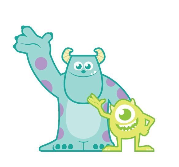 583x546 Image Result For Mike And Sully Clip Art Adrian