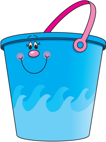 356x479 Summer Beach Pail Clipart
