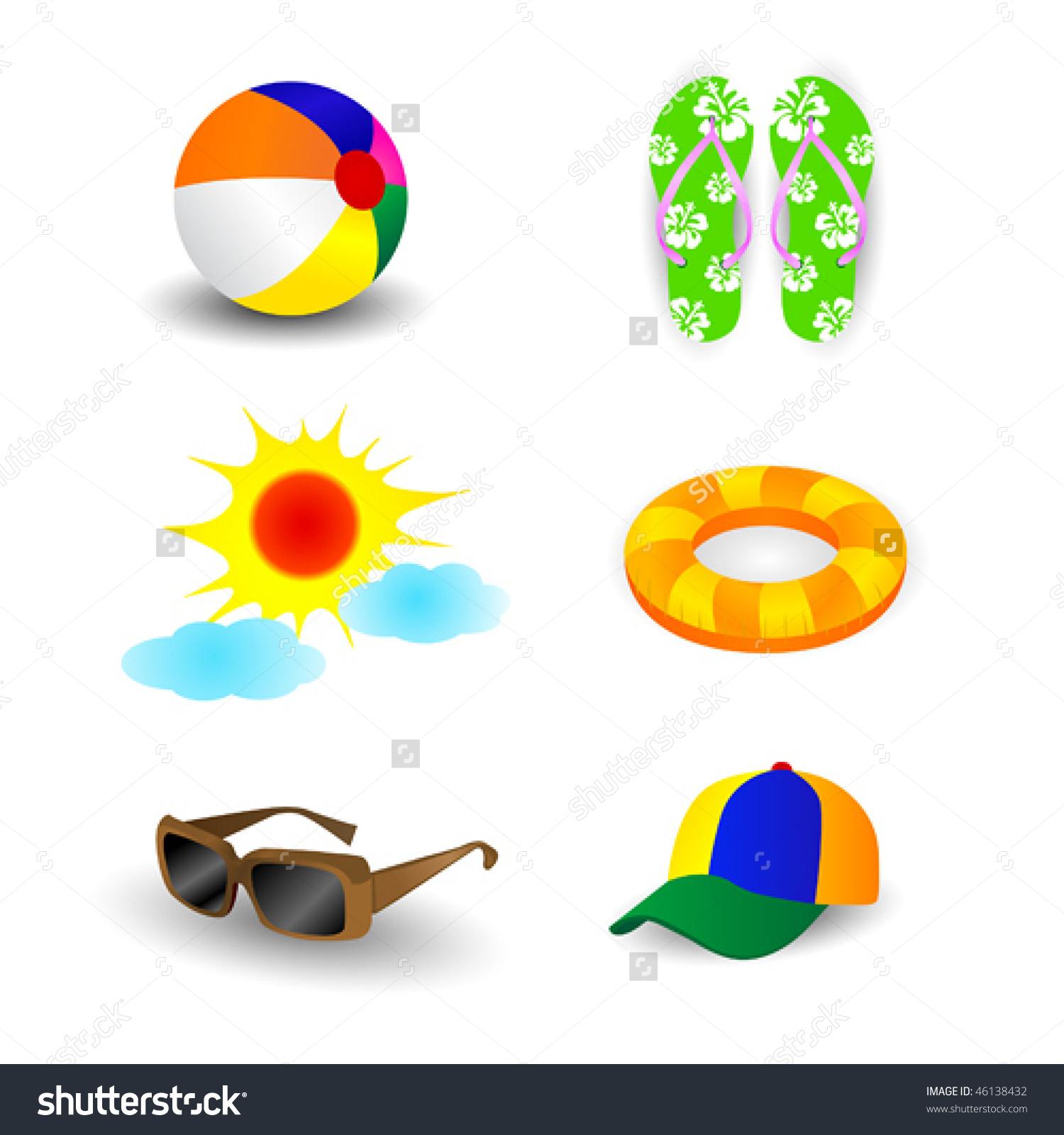 1500x1600 Sunglasses Beach Ball Clipart, Explore Pictures