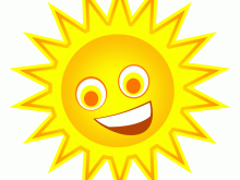 220x165 Happy Sun Clip Art Transparent Smiling Sun Png Clipart Picture