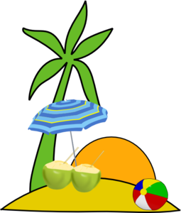 255x300 Beach Clip Art