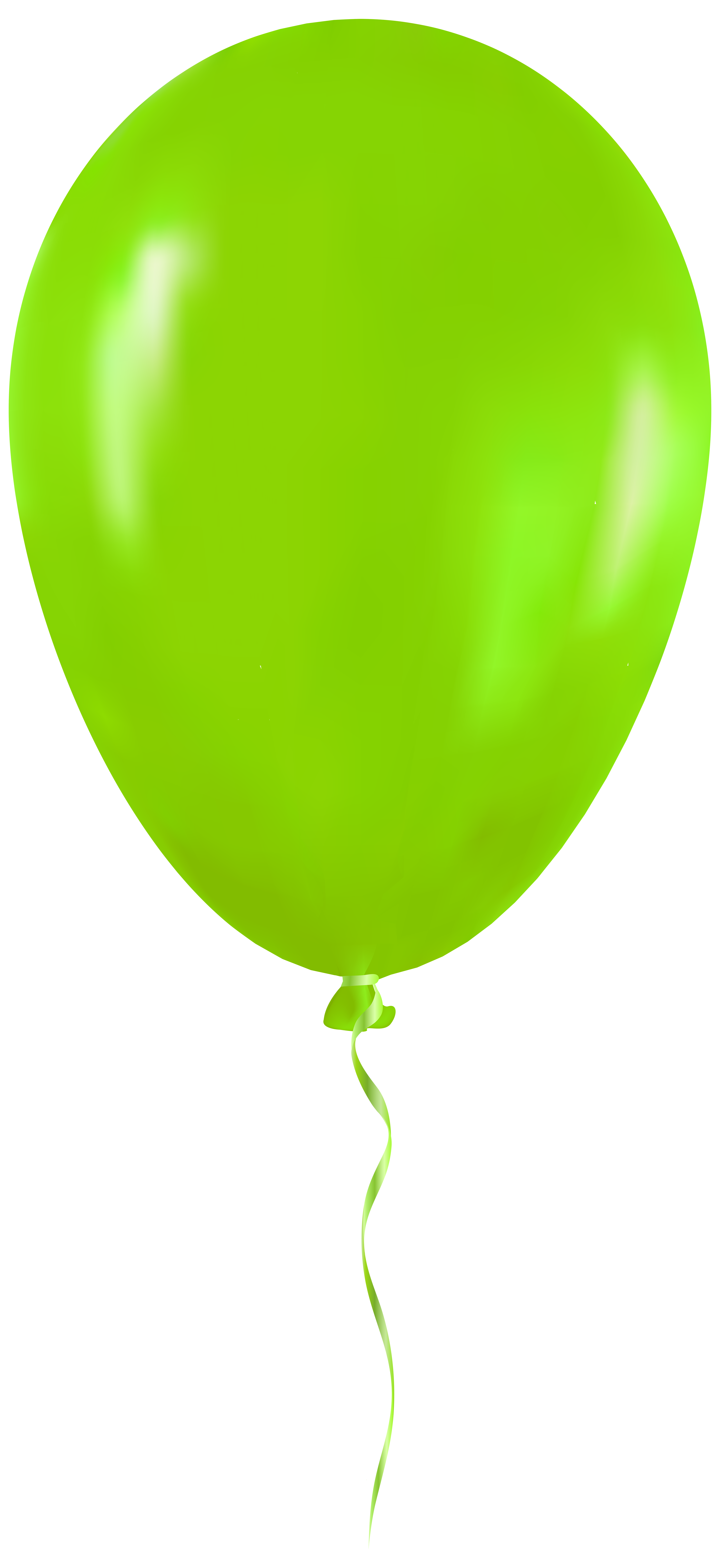 3674x8000 Green Balloon Png Clip Art