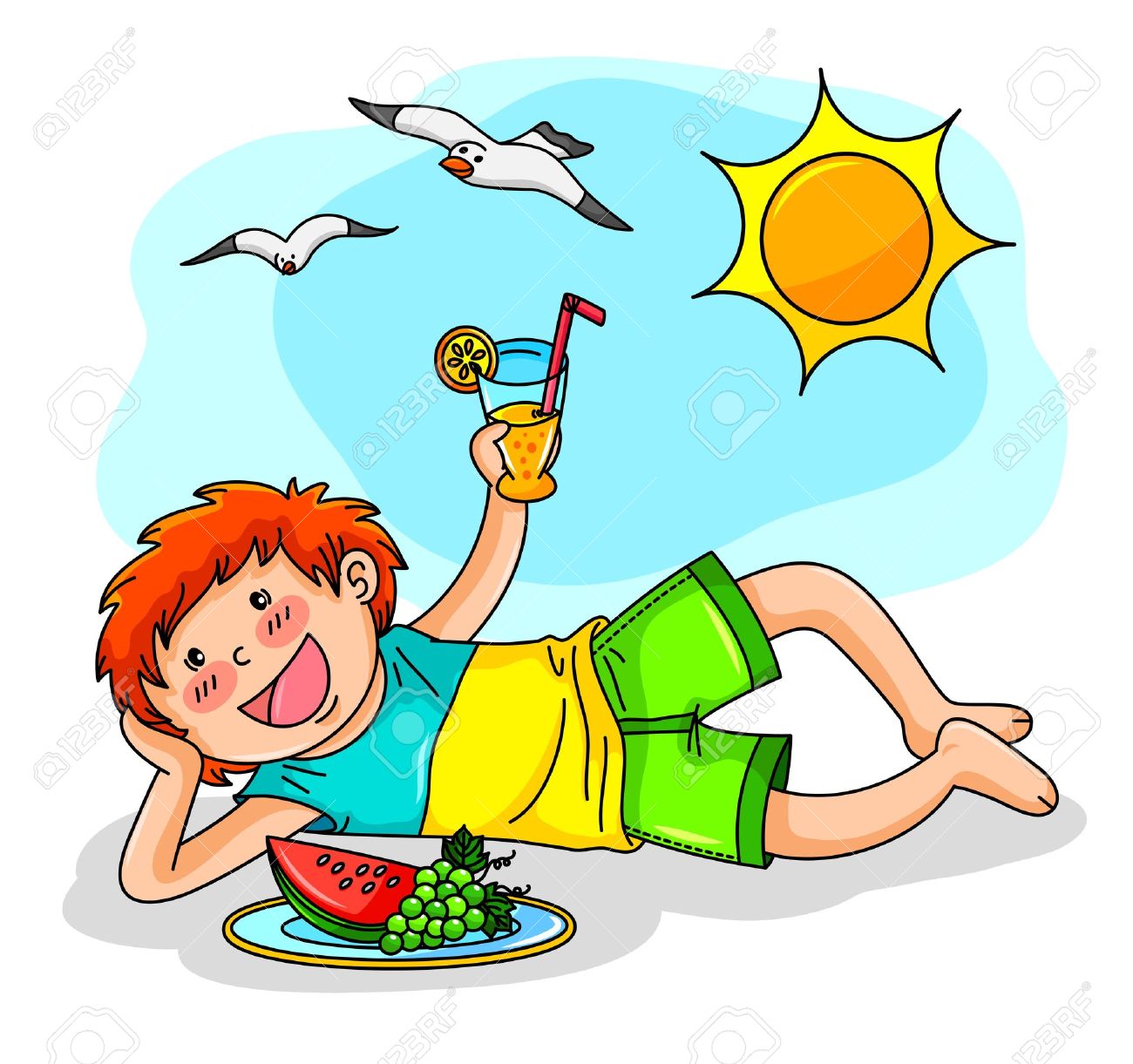 1300x1221 Summer Season Clipart