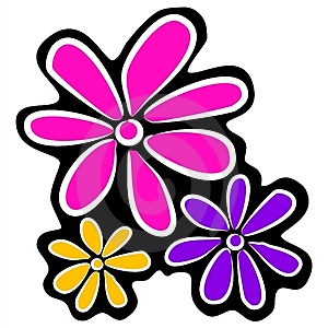 300x300 Clip Art Of Flowers Cool Clip Art