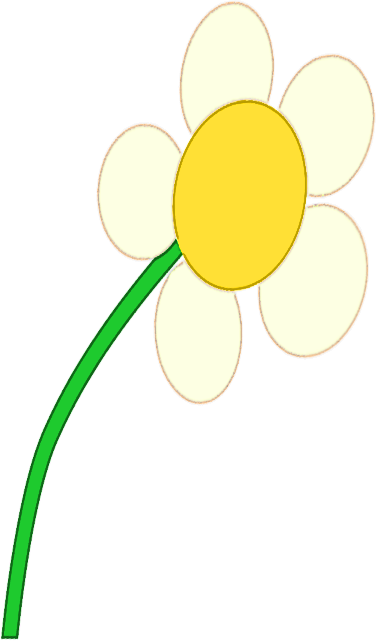 376x641 Free Daisy Clipart