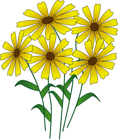 504x597 Cartoon Flowers Clip Art Flowers Clip Art