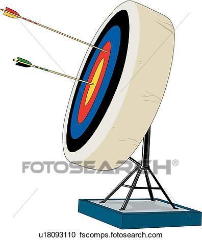 396x470 Deluxe Archery Clip Art