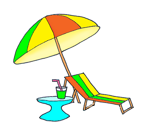 479x409 Hot Summer Season Clipart