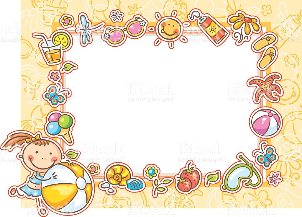 1024x735 Season Clipart Summer Frame