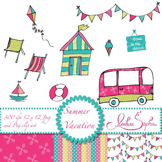 570x570 Summer Vacation Clipart Summer Clipart Beach Clipart Beach Hut