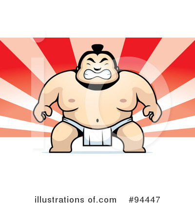400x420 Sumo Wrestler Clipart