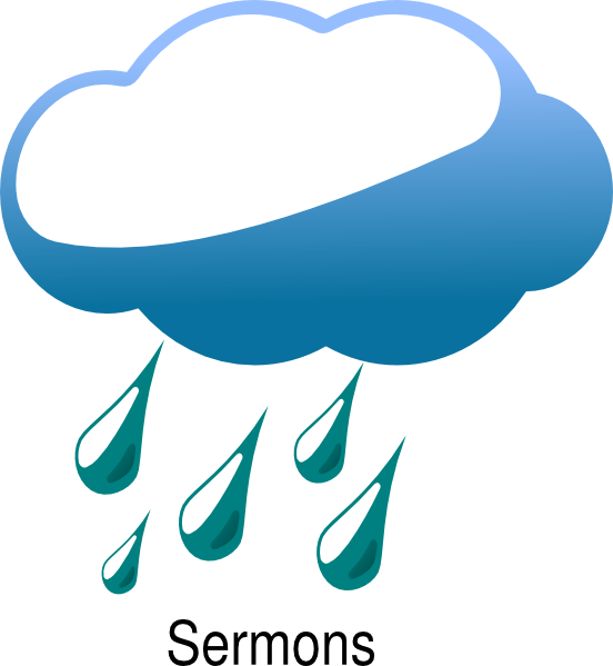 552x599 Rain Cloud Sermons Clip Art