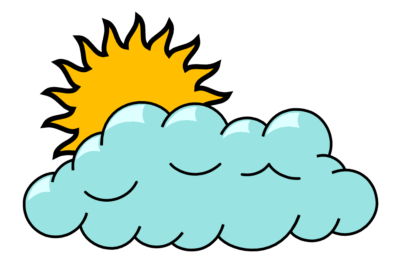 1277x871 Sun And Cloud Clipart 101 Clip Art