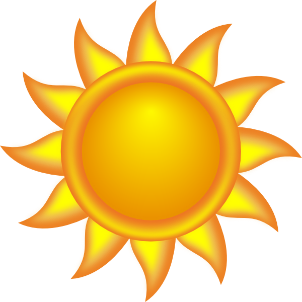 600x600 Sun Clipart Decorative Sun Clip Art