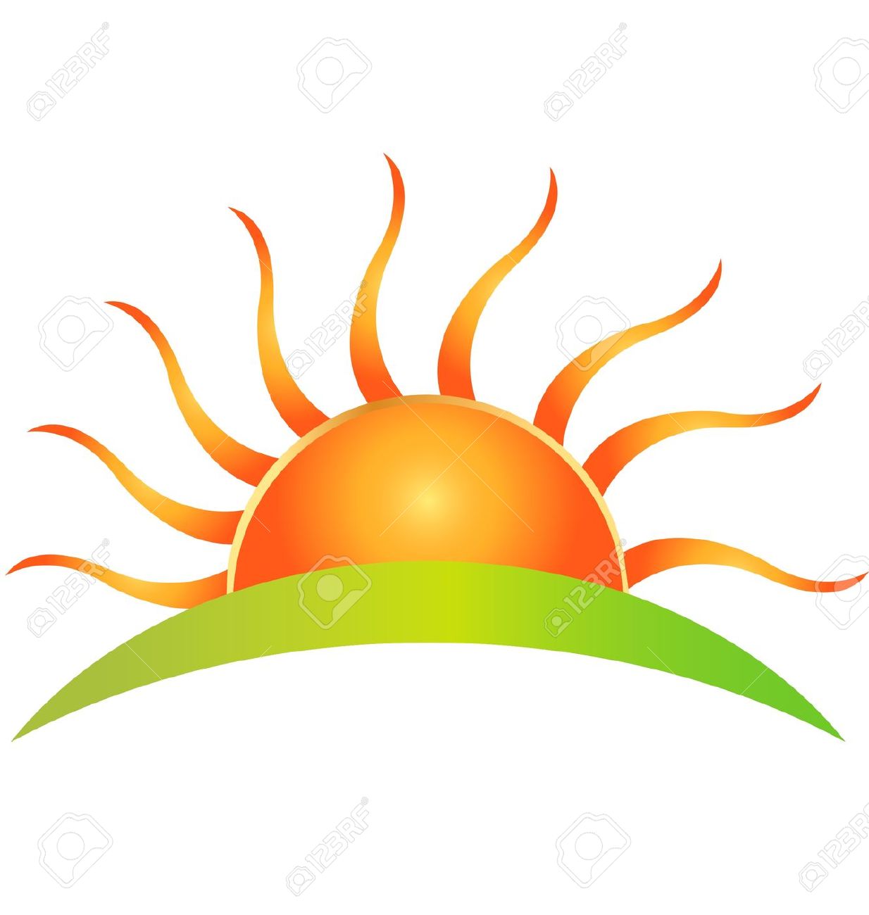 1234x1300 Sun Rise Clipart