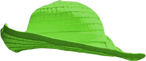 500x211 Sun Hat Green By Clipartcotttage