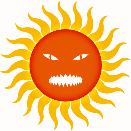 435x435 Sun Clip Art