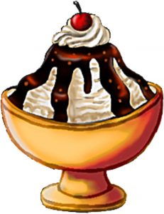 231x300 Sundae Clip Art Ice Cream Sundae Clipart Digital Graphic