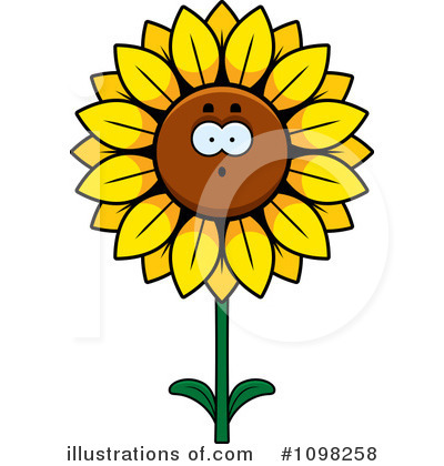 400x420 Sunflower Clipart