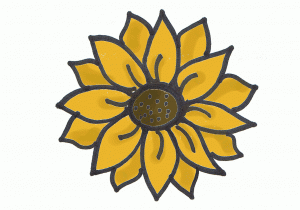 300x210 Sunflower Drawing Art Kids Can Draw Vincent Van Gogh Sunflowers