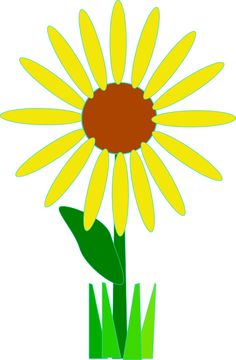 236x360 Free Sunflower Clipart