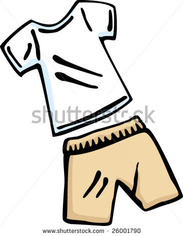 366x470 Clothes For Sunny Weather Clipart