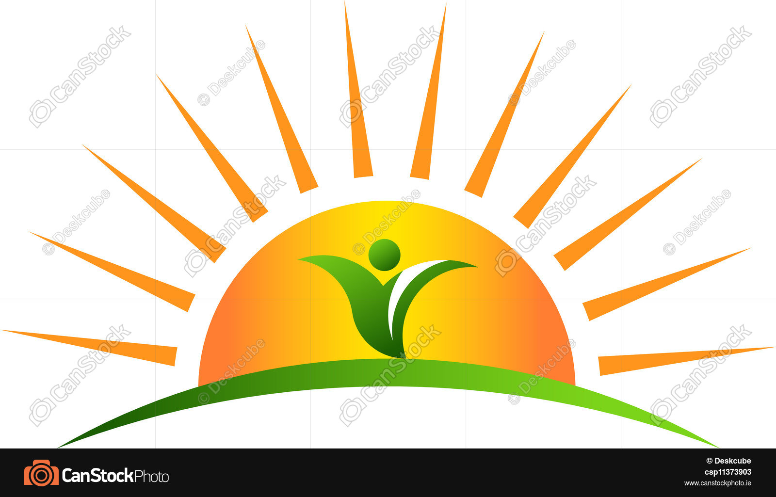 1600x1025 Plant In Sunrise. Sun Rising With A Plant In The Horizon Vector