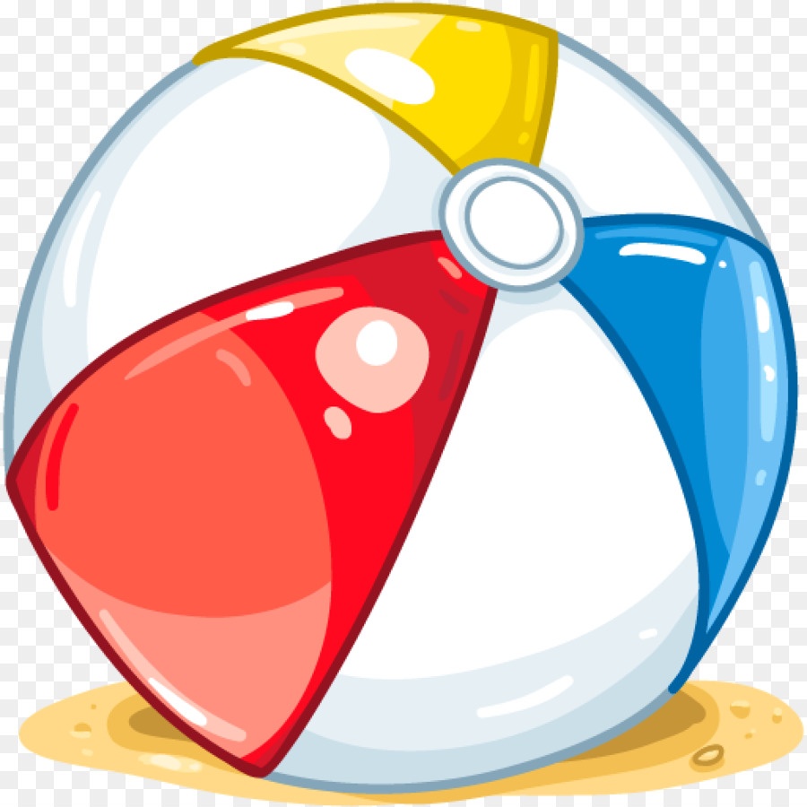 900x900 Cartoon Beach Ball Clip Art